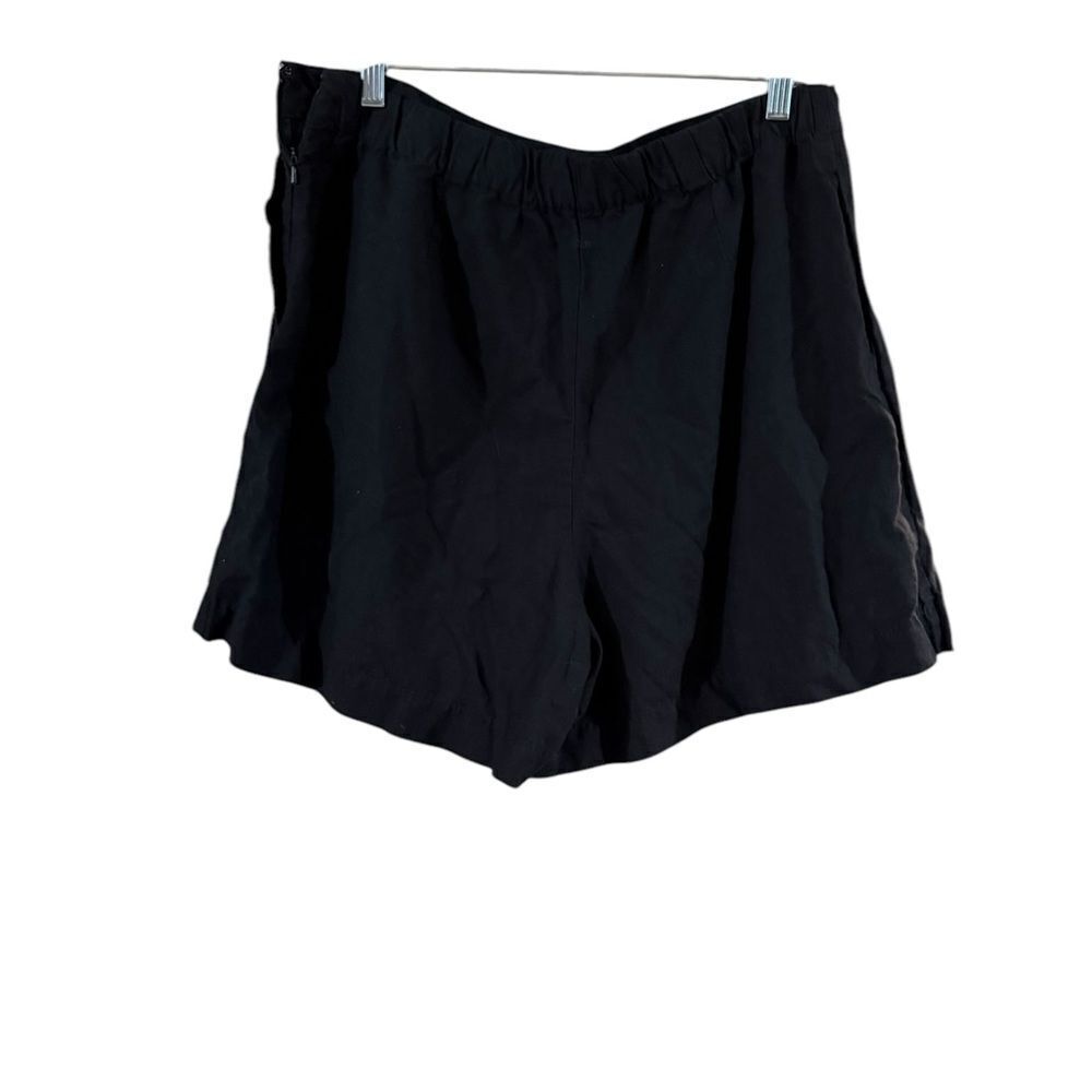 Uniqlo Black Linen Skirt Size Extra Large - Picture 4 of 9